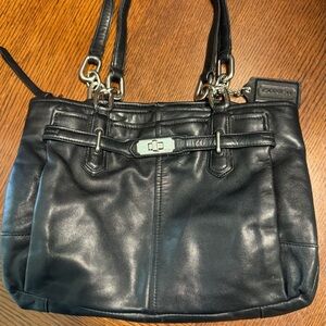 Coach classic black bag